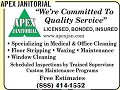 Apex Janitorial Commercial Office Cleaning Service